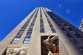 Rockefeller Center is a complex of 19 commercial buildings Royalty Free Stock Photo