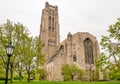 Rockefeller Memorial Chapel on the campus of the Chicago University, USA Royalty Free Stock Photo