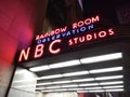 NBC Studios, Rainbow Room, Observation, Marquee, NYC, NY, USA Royalty Free Stock Photo