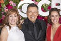 Patti Scialfa, Bruce Springsteen, and Jessica Spreingsteen at the 2018 Tony Awards in NYC