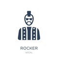 rocker icon in trendy design style. rocker icon isolated on white background. rocker vector icon simple and modern flat symbol for