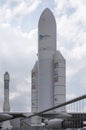 Rocket Ariane 5 in the Museum of Astronautics and Aviation Le Royalty Free Stock Photo