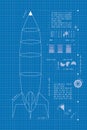 Rocket Blueprint (vertical)