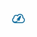 Rocket Cloud Logo. Rocket Backup Logo