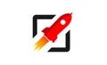 Rocket Code Logo Template
