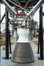 Rocket Engine NASA Kennedy Space Center Royalty Free Stock Photo