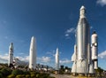 Rocket garden at Kennedy Space Center