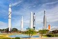 Rocket garden at Kennedy Space Center