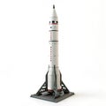 Rocket Icon 3D Royalty Free Stock Photo