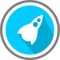 Rocket image logo and template