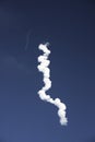 Rocket Launch in the Space Coast Royalty Free Stock Photo