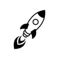 Rocket Logo Vector Design Template Basic RGB Royalty Free Stock Photo