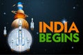 rocket mission launched by India for lunar exploration mission