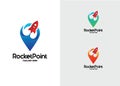 Rocket Point Logo Design Template