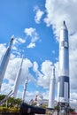 Rockets at NASA Kennedy Space Center Florida