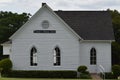 Old Gothic Style Church Building in Rockett Texas Royalty Free Stock Photo