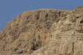 Rockface in Qumran Royalty Free Stock Photo
