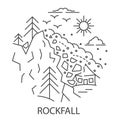 Rockfall Natural Disaster