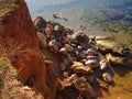 Steep cliff by the sea