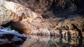 Rockfall in Tunnel Creek the Kimberleys Western Australia Royalty Free Stock Photo