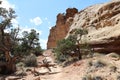 Rockformation in Capitol Reef National Park. Utah. United States Royalty Free Stock Photo