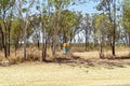 Mobile Toilet Alone In The Bush Royalty Free Stock Photo