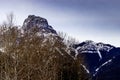 Rockie Mountains from the village, Dead Man\'s Flats, Alberta, Canada