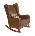 Rocking chair Royalty Free Stock Photo