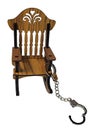 Rocking Chair and Handcuffs