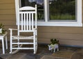 Rocking Chair On Porch