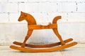 Rocking horse chair Royalty Free Stock Photo