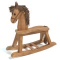 Rocking Horse Royalty Free Stock Photo