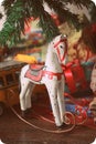 Christmas rocking Horse