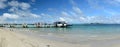 The ferry boat to Penguin island. Shoalwater beach. Rockingham. Western Australia