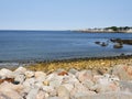 Rockport harbor area on Cape Ann Massachusetts Royalty Free Stock Photo