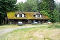 Abandoned Wilderness Village RV Park with a vegetated roof