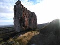 The rocks above castle in Provence-Alpes-CÃ¯Â¿Â½te d`Azur