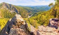 Rocks on Aigir. Bashkortostan. Southern Urals Royalty Free Stock Photo