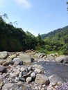 Rocks in the Alas Petung River Petungkriyono Pekalongan Central Java photoghraper: Endang S. Sahid +628574728590 Royalty Free Stock Photo