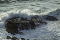 Rocks in the Algarve West Coast Royalty Free Stock Photo