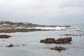 Rocks off the coast in Kleinbaai Royalty Free Stock Photo