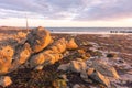 Rocks on the beach