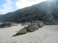 Rocks on Beach near Flatrock Wilderness