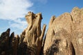 Rocks of Calanche de Piana in Corsica Royalty Free Stock Photo