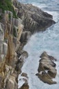 Rocks at Cape Ashizuri Royalty Free Stock Photo