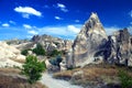 Rocks of Cappadocia Royalty Free Stock Photo