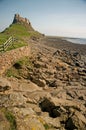 Rocks and castle Royalty Free Stock Photo