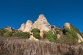 Rocks in Cellorigo, La Rioja, Spain.