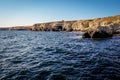 The beach of Atlesh of the Black Sea