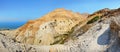 Rocks Ein Gedi in Israel near Dead Sea Royalty Free Stock Photo